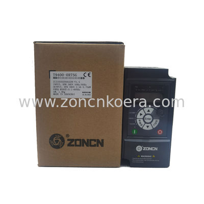 220v 380v ZONCN Single Phase Three Phase Variable Frequency Drive VFD Inverter 0.75kw 1.5kw