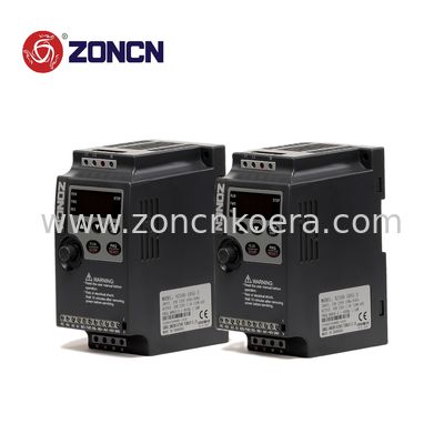 NZ100-1R5G-2 Inverter 220v 0.75kw 1.5kw Variable Frequency Drive 1hp 2hp VFD From ZONCN
