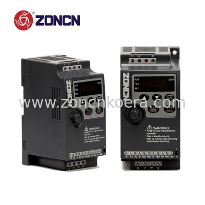 NZ100 Inverter 0.75kw 1.5kw 220v Single Phase Input VFD VSD 1hp 2hp From ZONCN