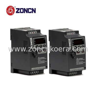 Mini Inverter VFD NZ100 Series Of ZONCN 220v 1ph Variable Frquency Drive 0.75kw 1.5kw
