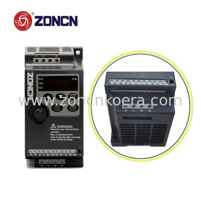 Mini Inversor ZONCN 220v Single Phase Inverter 220v 380v VFD VSD 0.75kw 1.5kw 2.2kw 3.7kw