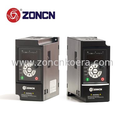 VFD 220v Inverter 50hz 60hz Frequency Converter ZONCN Drives 0.75kw 1.5kw