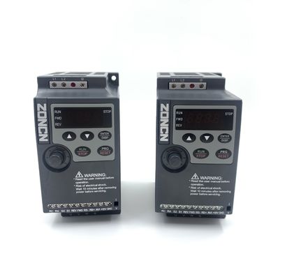 ZONCN Original NZ100-1R5G-2 VFD 220v Single Phase 1.5kw 2hp Variable Frequency Drive
