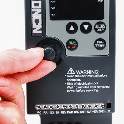 Mini Inverter NZ100-0R75G-2 VFD 220v Single Phase 0.75kw From ZONCN Factory