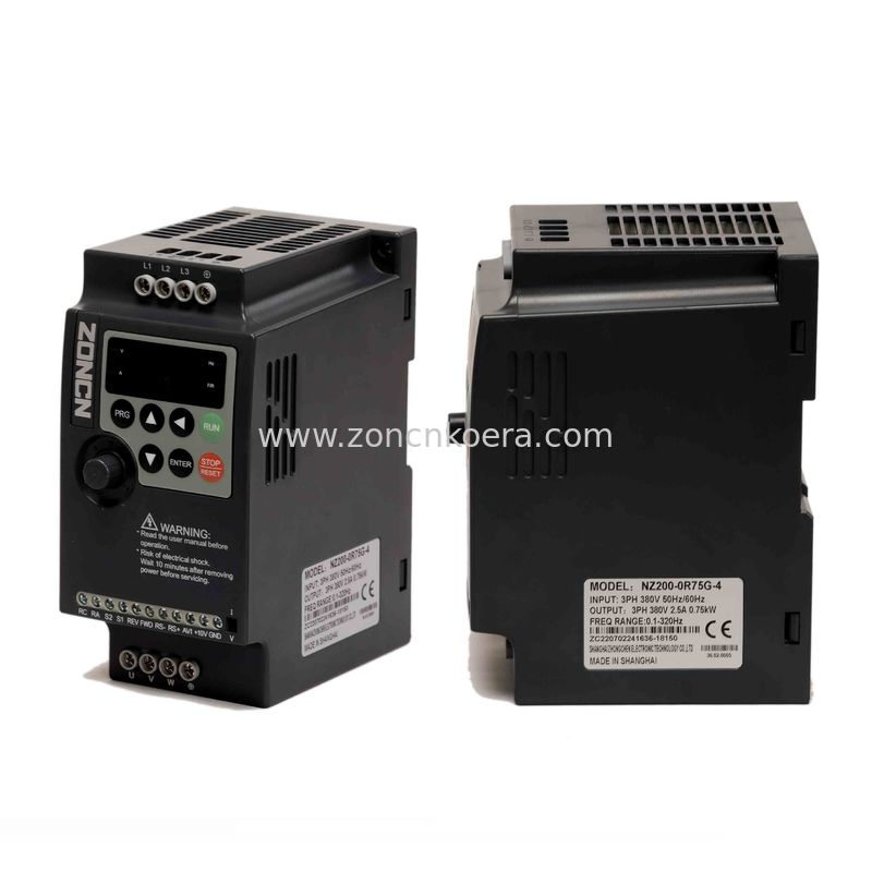 NZ200-1R5G-4 Inverter Drive 2HP 3phase Vfd Low Voltage 380v