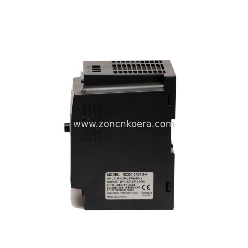 0.75kw 380v Three Phase Frequency Inverter VFD ZONCN NZ200 Series 1hp Variadores