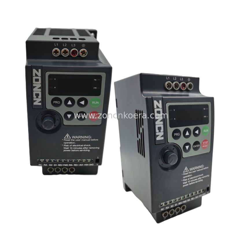 Low Voltage 220v Single Phase 5hp Ac Inverter Drives 3.7kw 50hz 60hz VFD For Pump