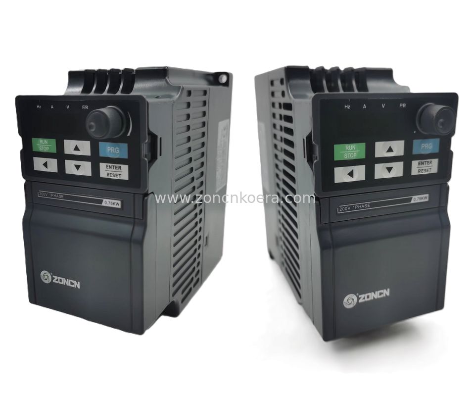 0.75kw 1.5kw Low Voltage VFD Inverter Single Phase 1HP 220V Variable Frequency Drive