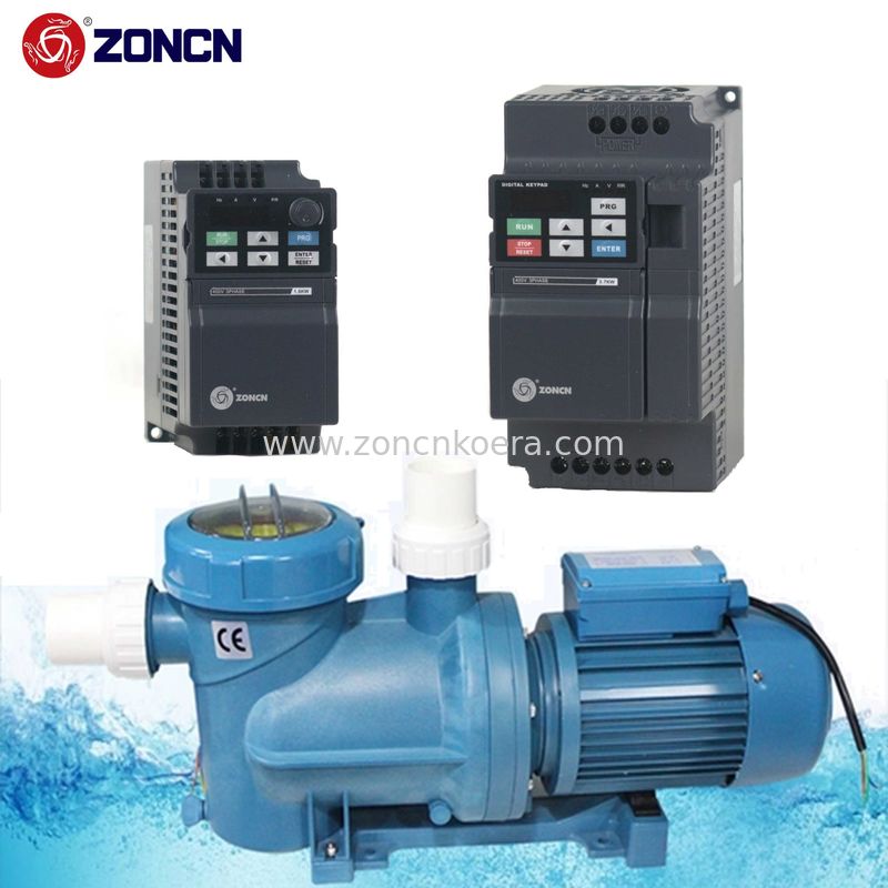 ZONCN Vfd Variable Frequency Drives 7.5kW AC Pump Inverter Low Voltage 380v