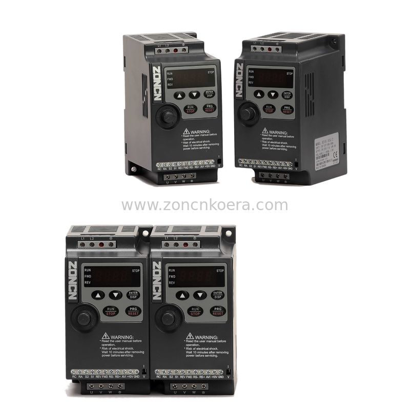 ZONCN Vfd NZ100 Series Frequency Inverter 2.2kW 220v 380v Low Voltage 380v