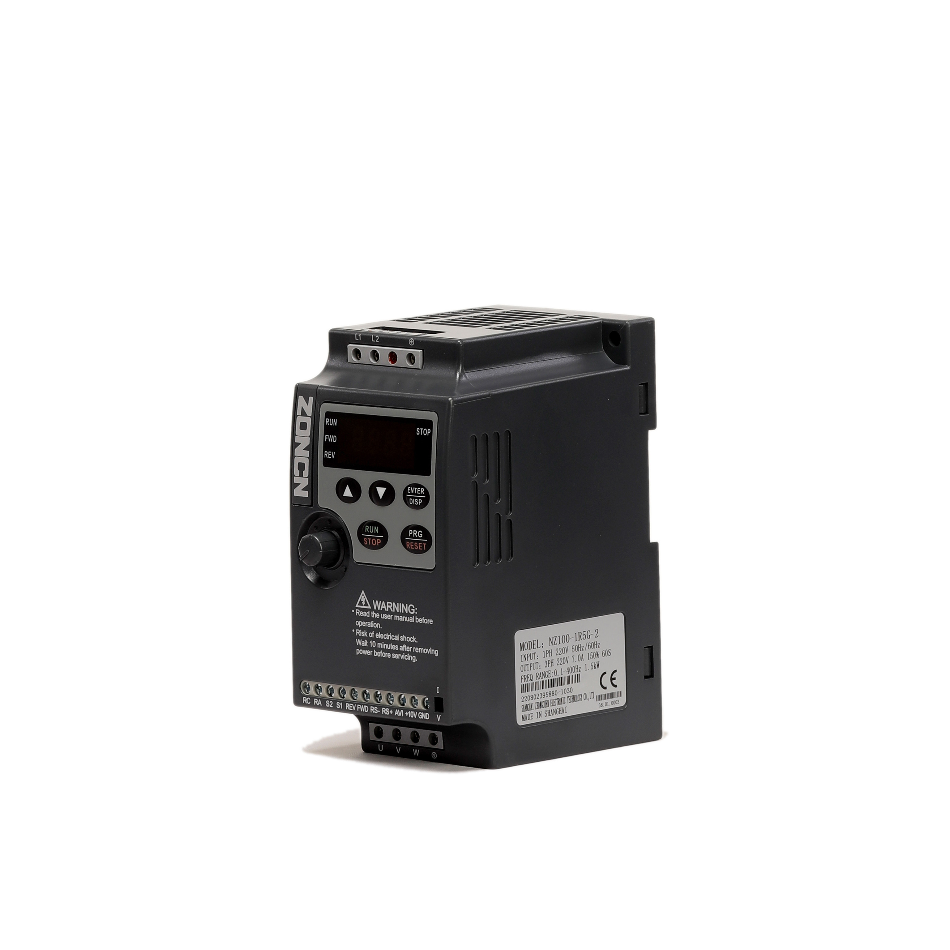 ZONCN Single Phase Frequency Inverter Single Phase Vfd 220v CE