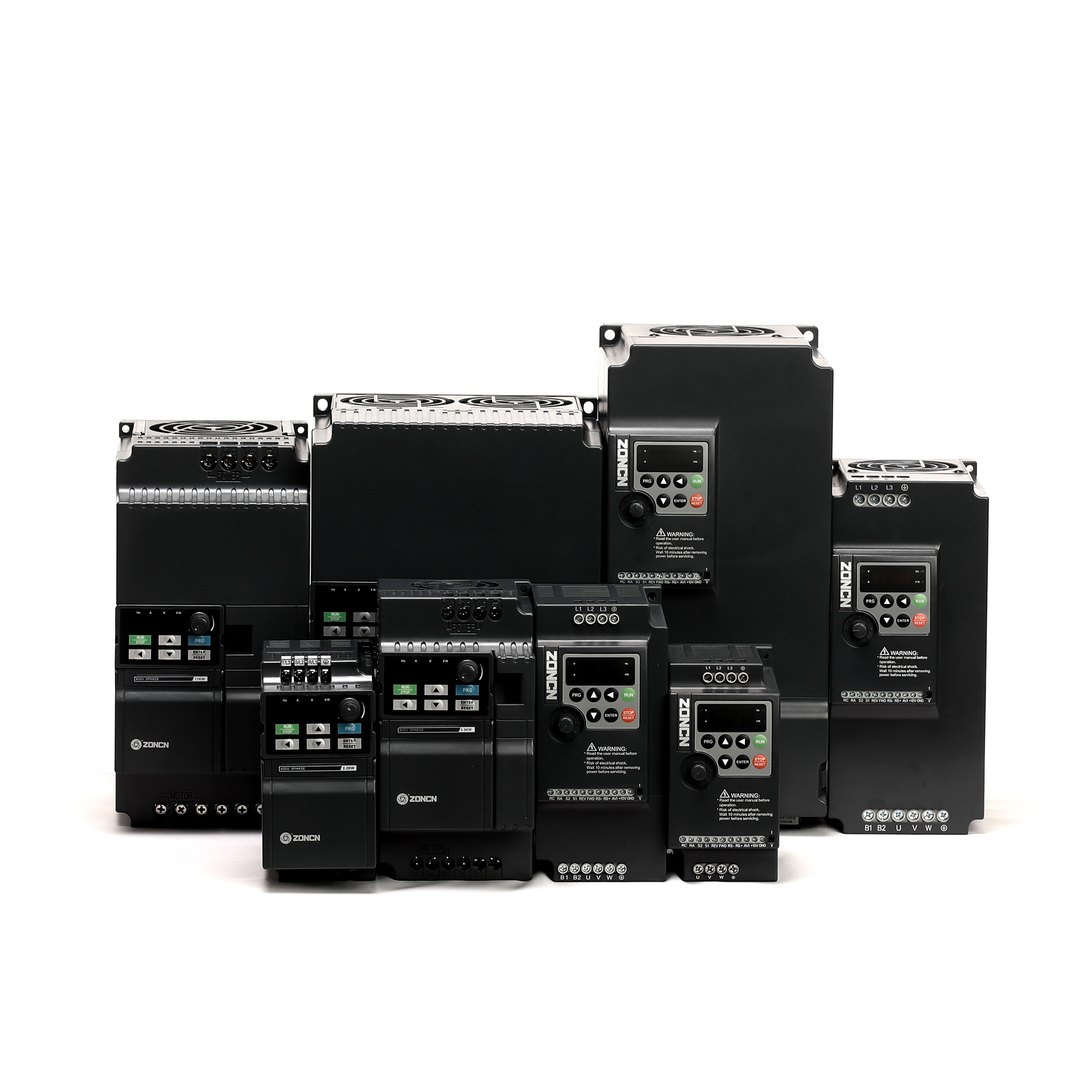 ZONCN NZ200 Series Low Voltage Inverter 220V 1.5KW Low Power Inverter VFD