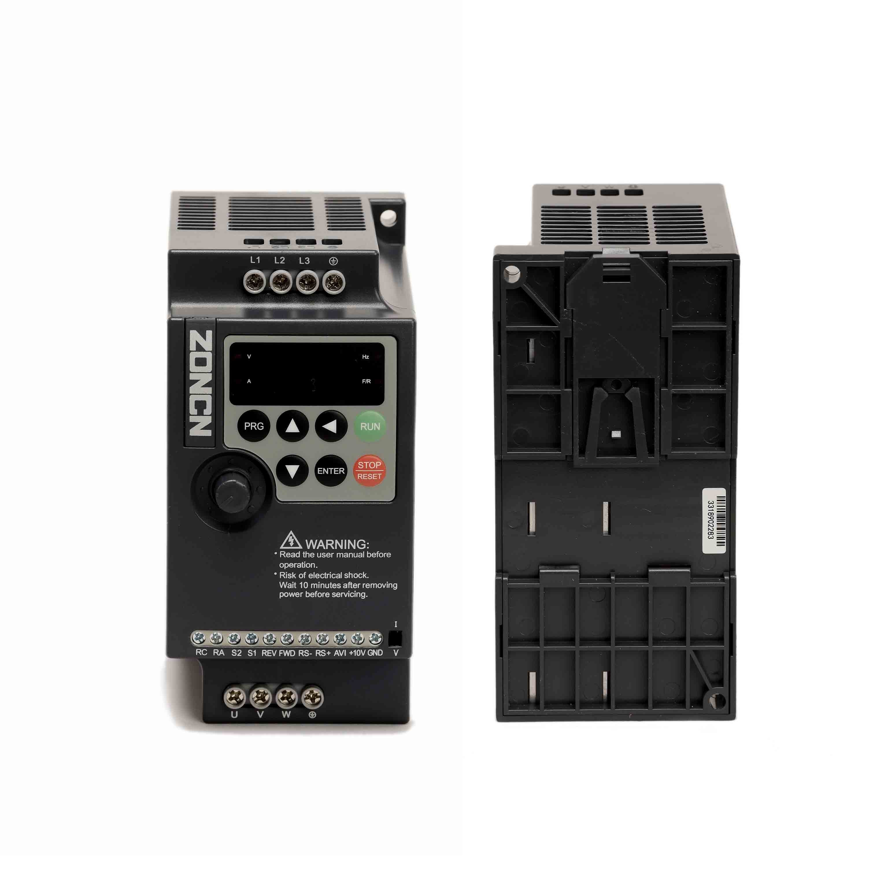 0.75KW Low Voltage Inverter Vector Frequency Inverter Mini 380v