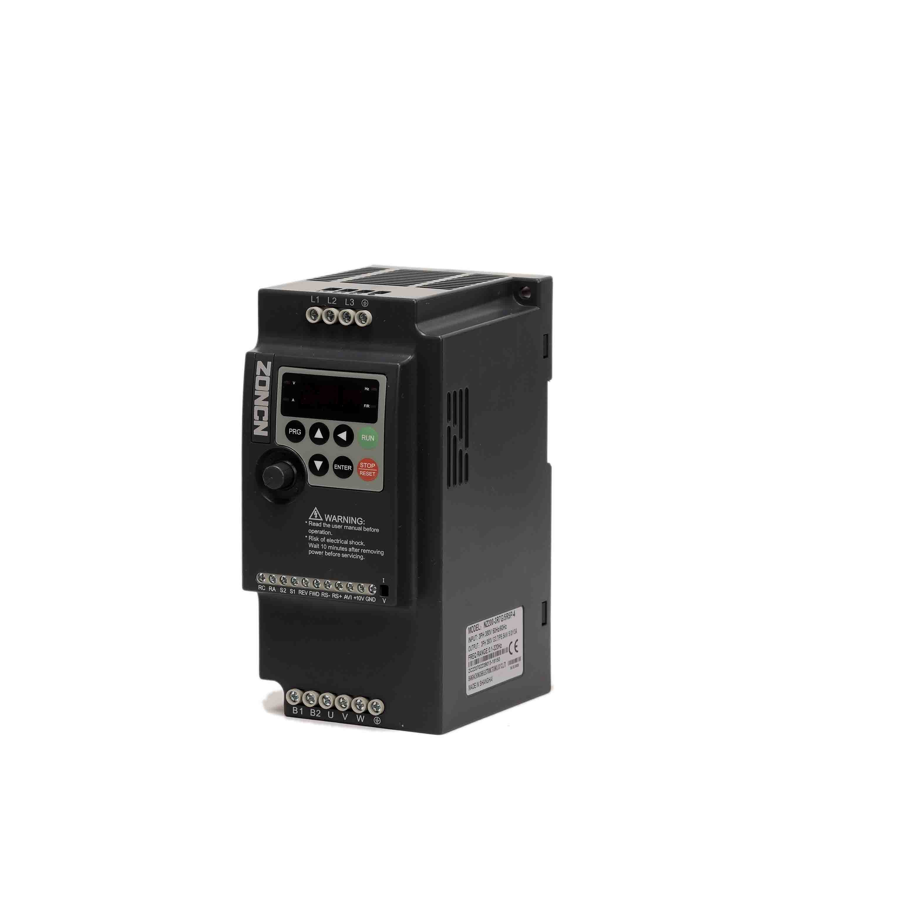 3.7KW 5HP Low Voltage Inverter Vector Frequency Inverter 400v