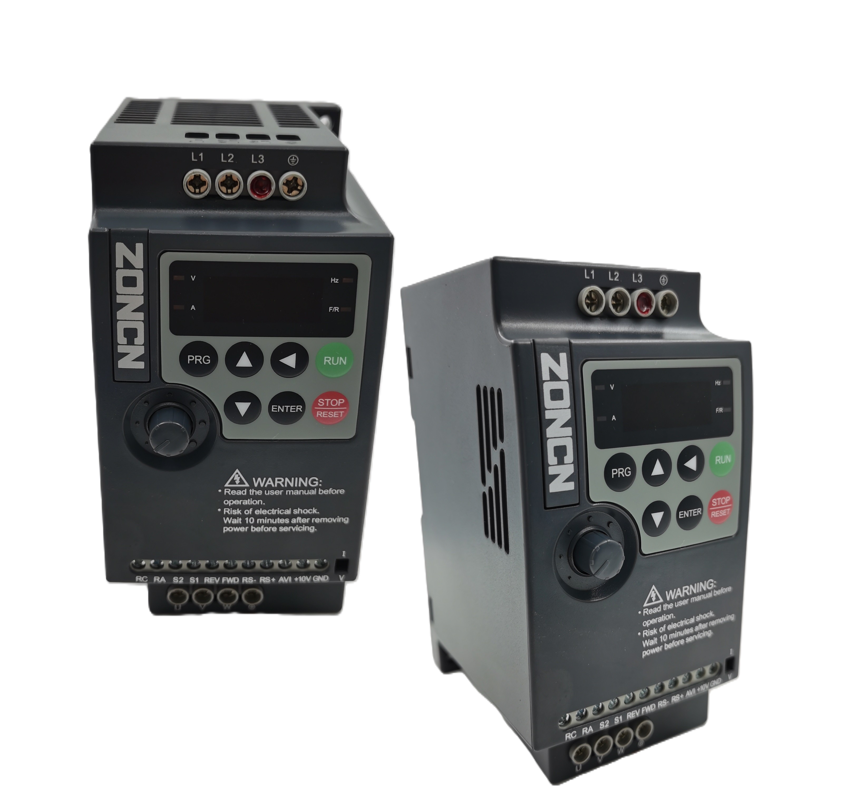 Low Voltage 220v Single Phase 5hp Ac Inverter Drives 3.7kw 50hz 60hz VFD For Pump