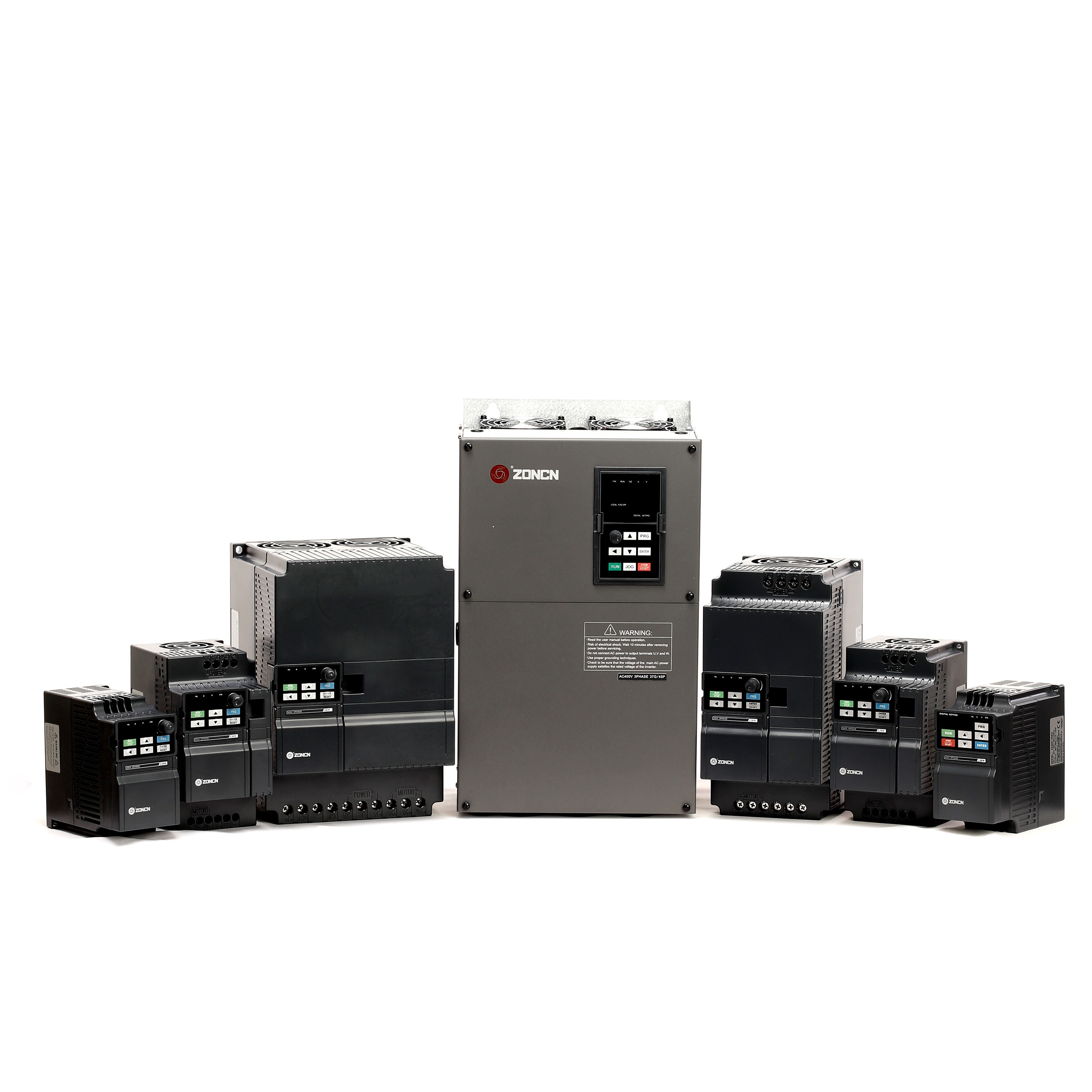 ZONCN Low Voltage Ac Vfd Drives 220v 380v 440v Maximum 450kw Vfd Frequency Drives