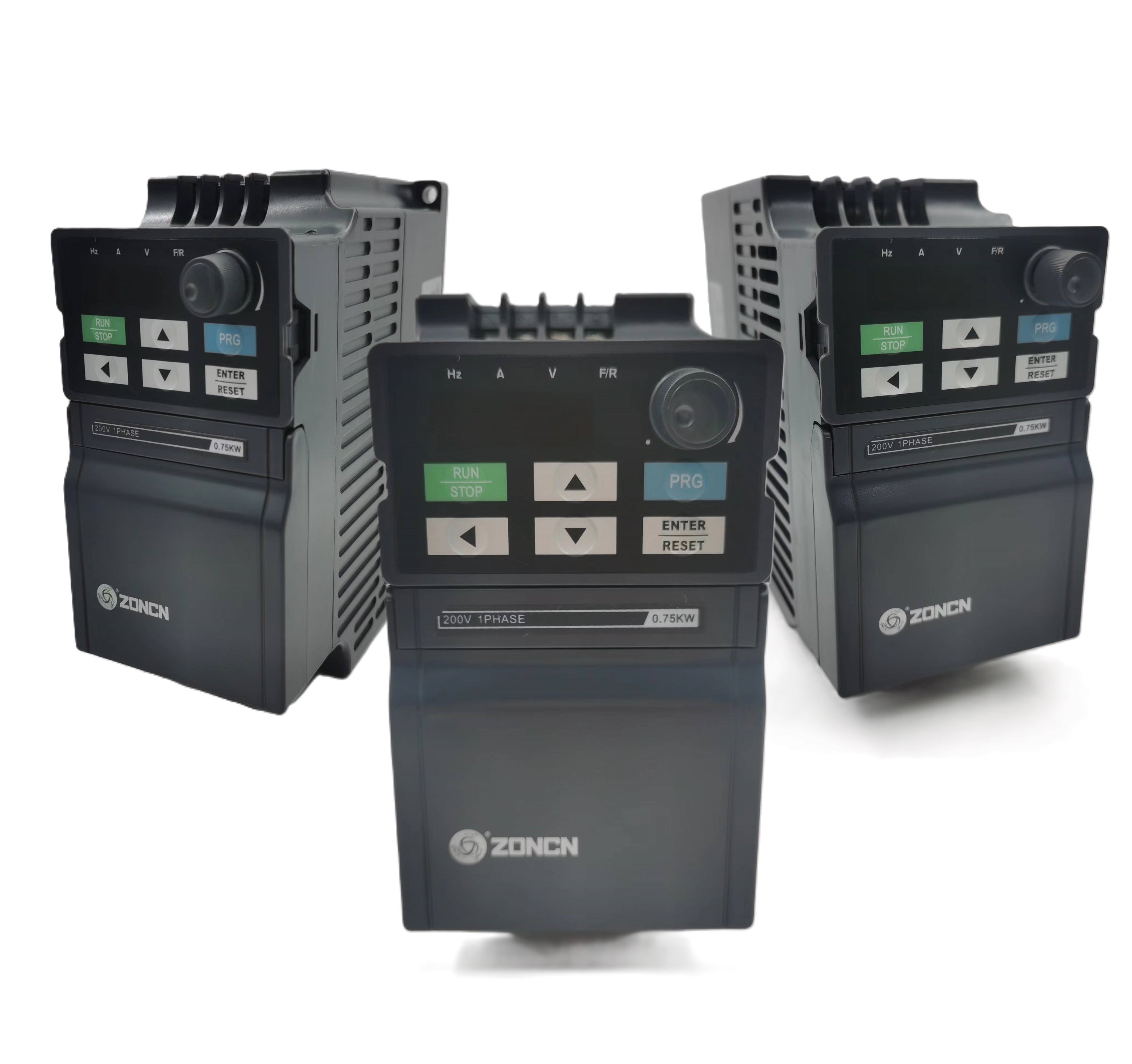 0.75kw 1.5kw Low Voltage VFD Inverter Single Phase 1HP 220V Variable Frequency Drive