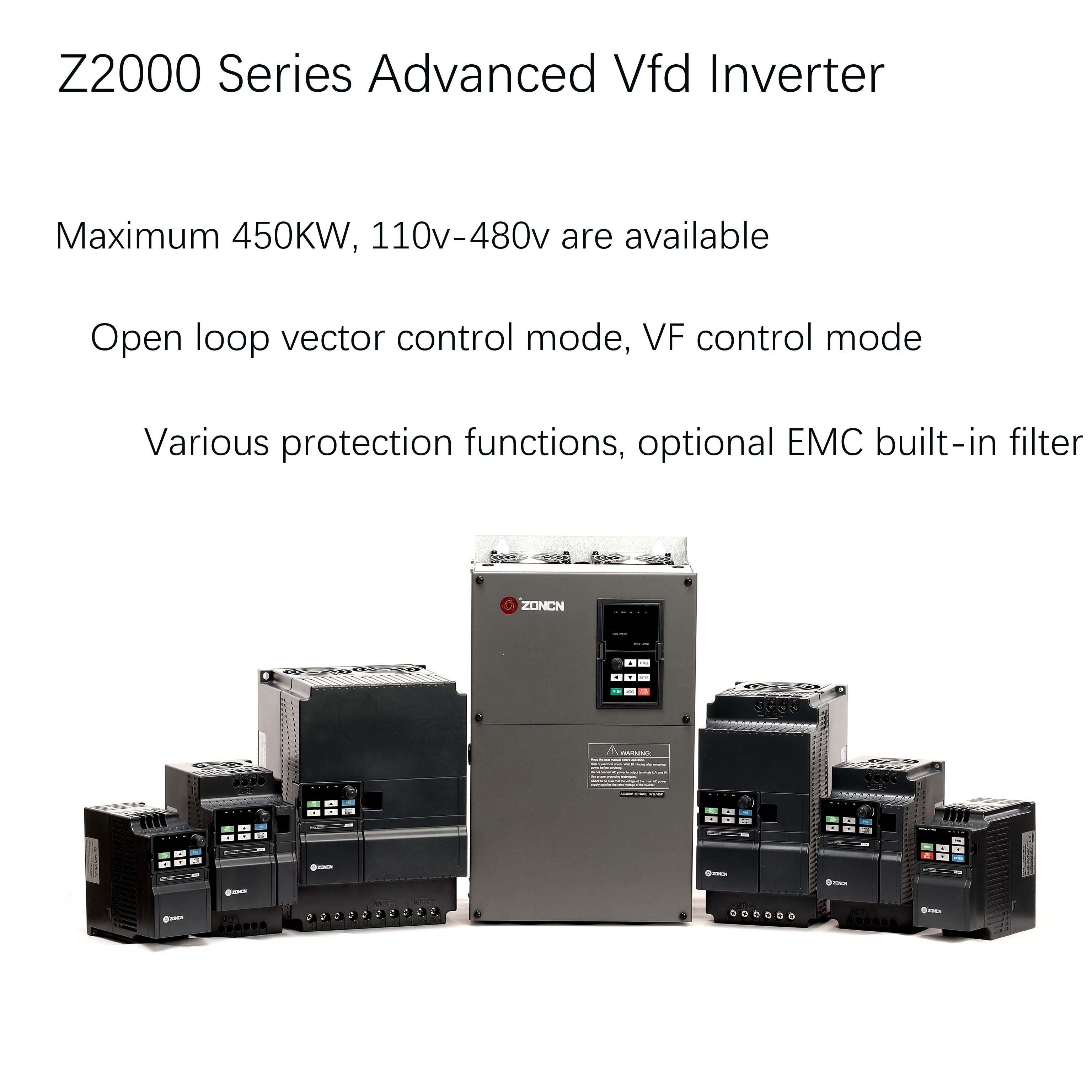 AC 220v 380v Vfd Frequency Inverter Variador De Frecuencia Low voltage