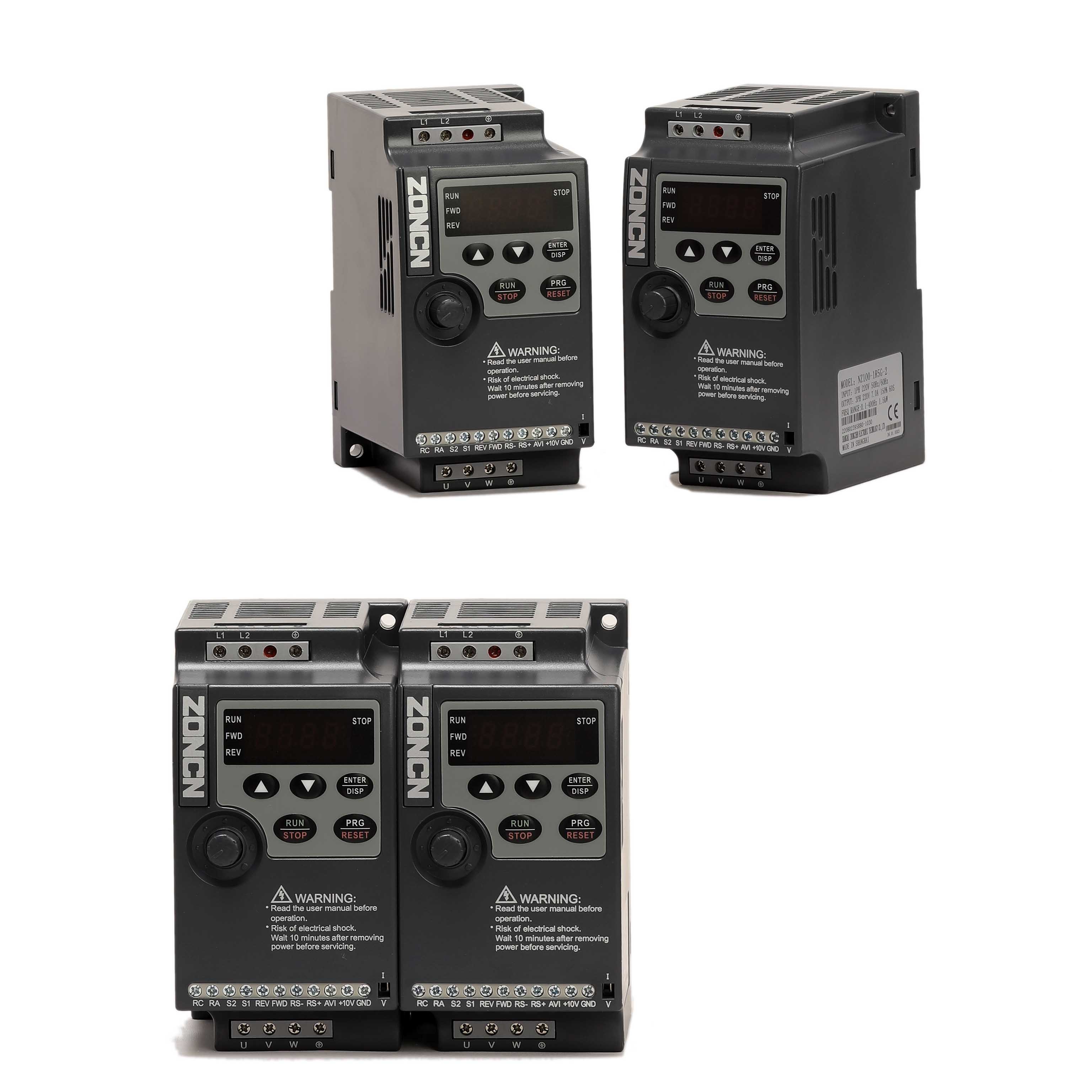 ZONCN Vfd NZ100 Series Frequency Inverter 2.2kW 220v 380v Low Voltage 380v