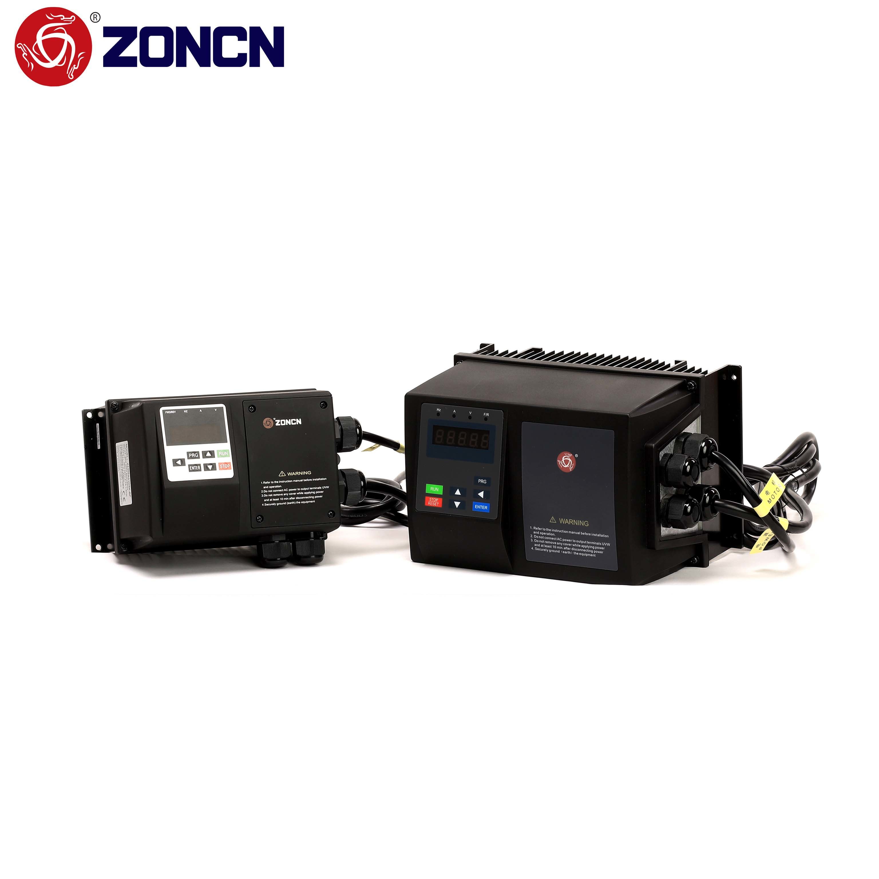Low Voltage Frequency Vfd Inverter ZONCN 380V 1.5KW Ac For Pump