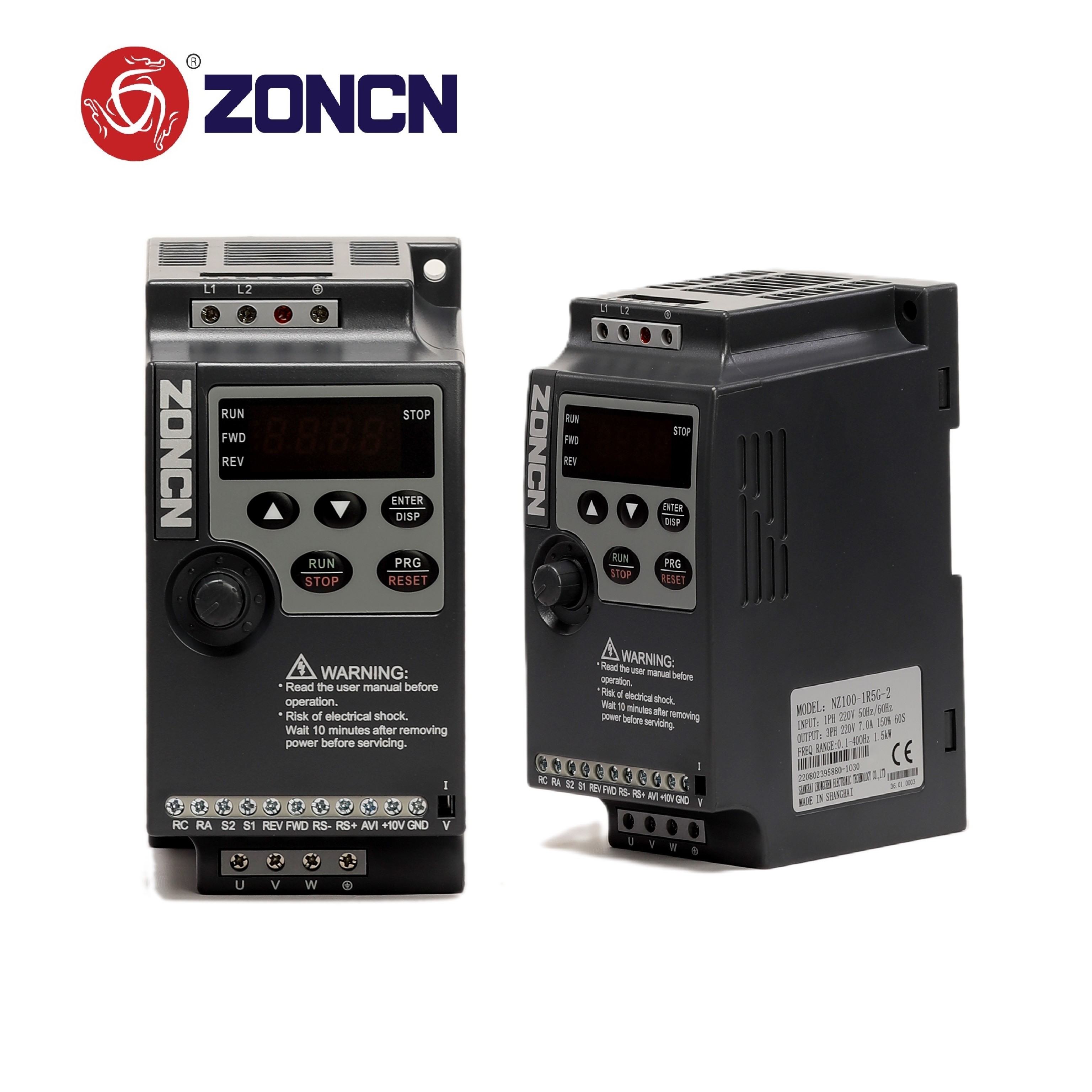 220v Inverter VFD 0.75kw Variable Frequency Drive 1hp Motor Drives