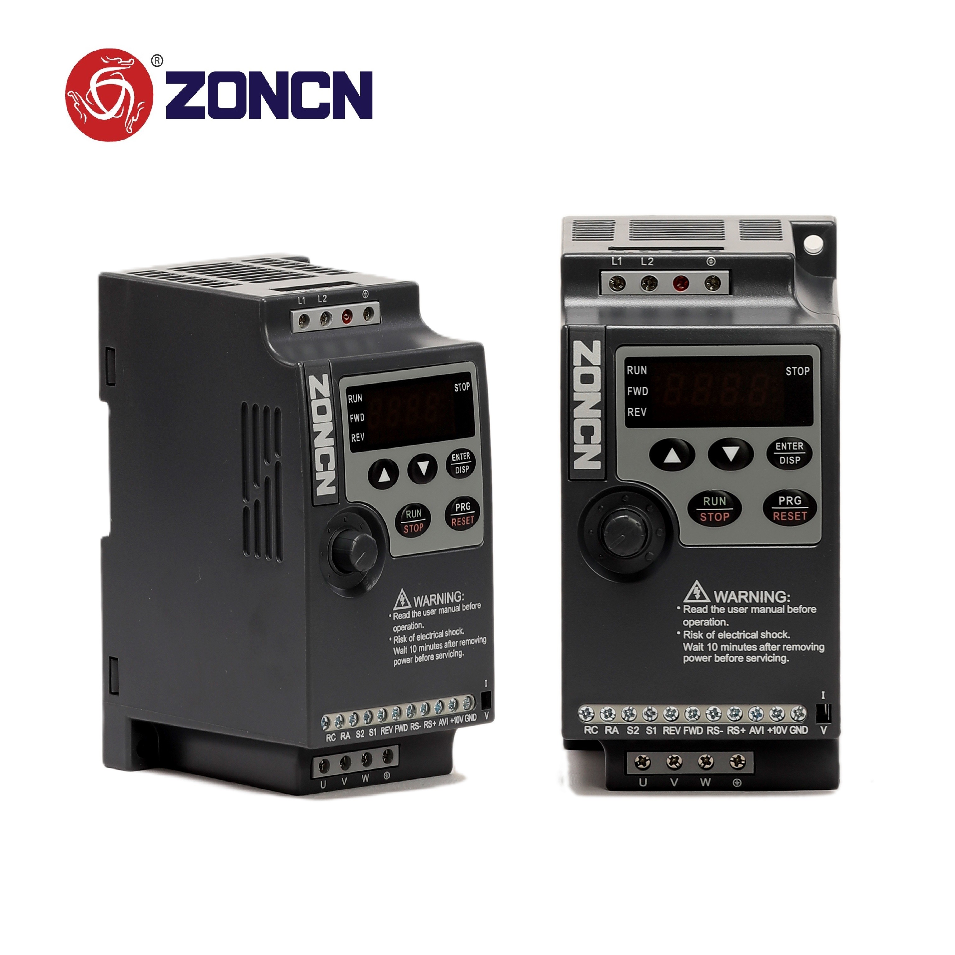 NZ100 Inverter 0.75kw 1.5kw 220v Single Phase Input VFD VSD 1hp 2hp From ZONCN
