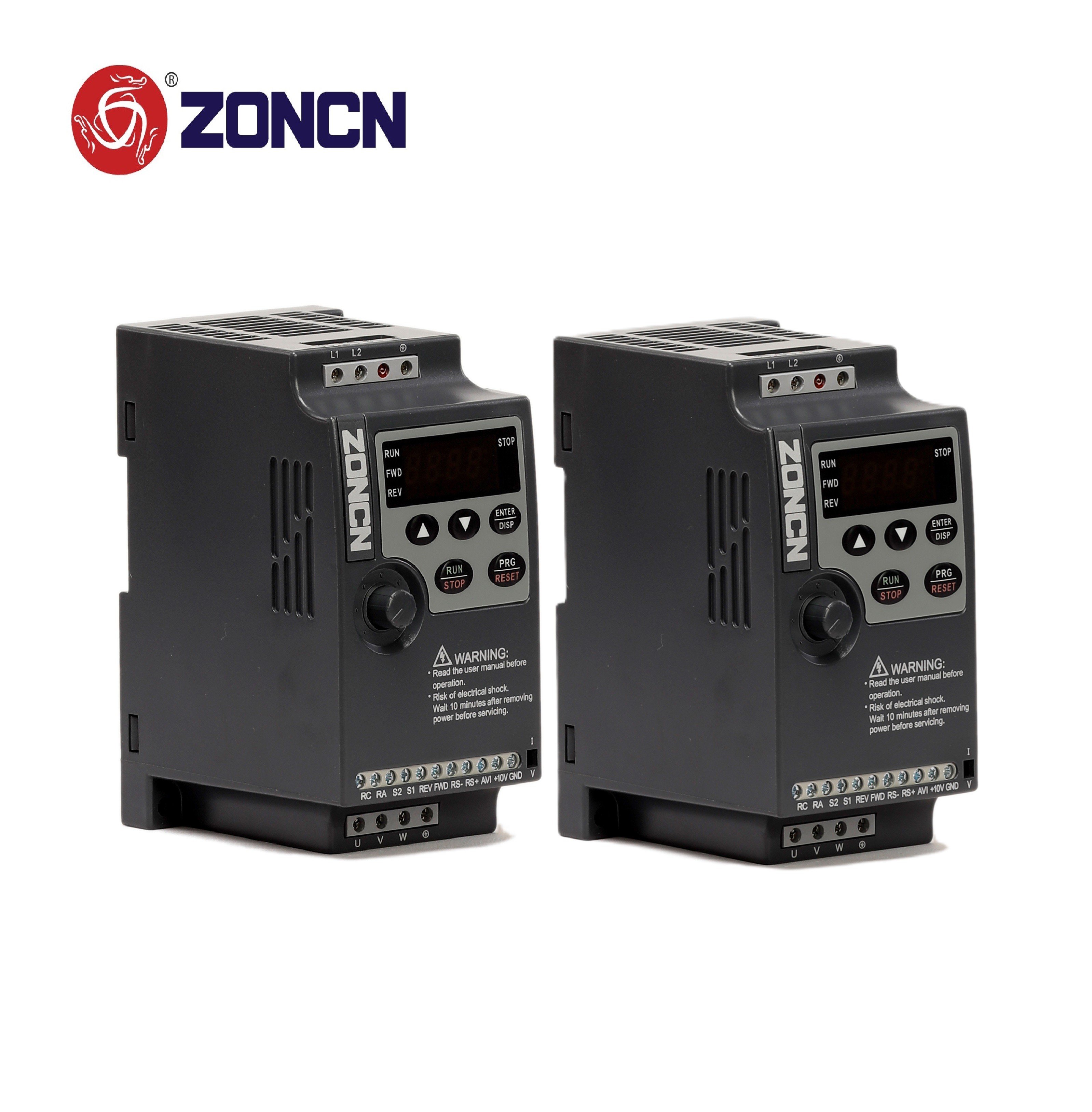 Mini Inverter VFD NZ100 Series Of ZONCN 220v 1ph Variable Frquency Drive 0.75kw 1.5kw