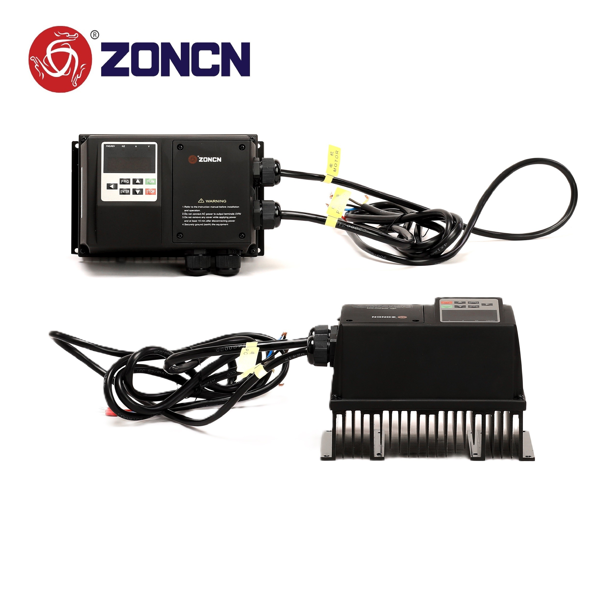 ZONCN High Protection IP65 Inverter VFD 220v 380v For Pump 1hp 2hp 3hp Motor Drives