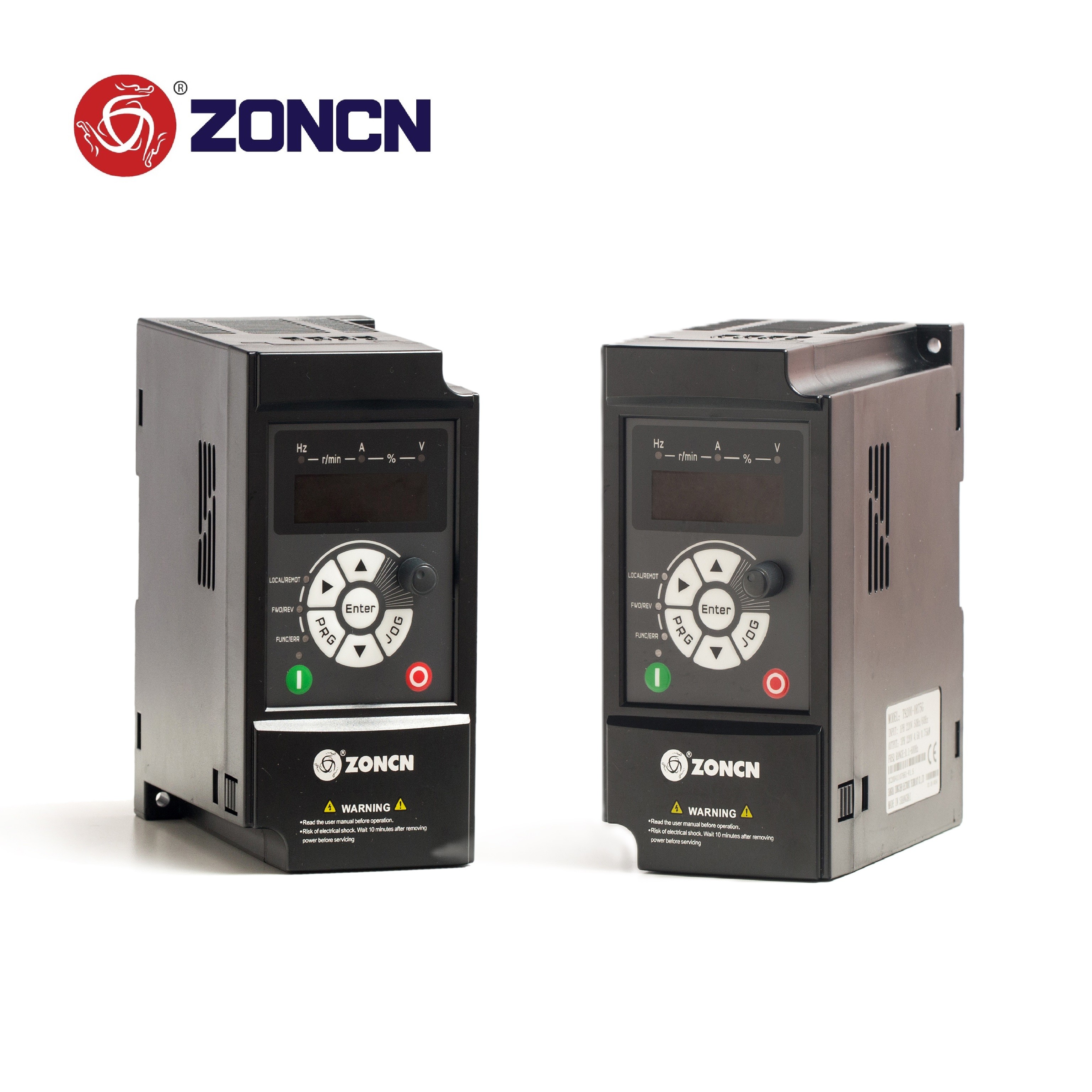 VFD 220v Inverter 50hz 60hz Frequency Converter ZONCN Drives 0.75kw 1.5kw