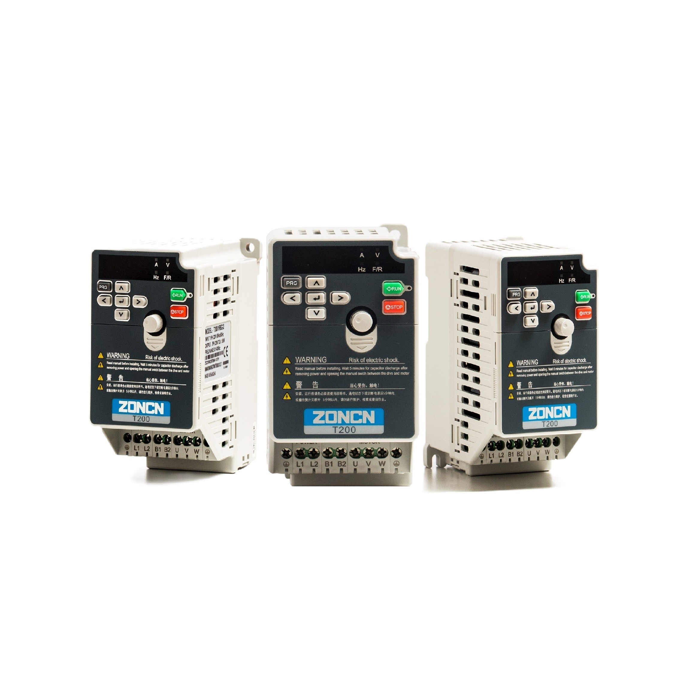 Inverter VFD 220v Single Phase Motor Drives 50hz 60hz VSD 0.75kw 1.5kw