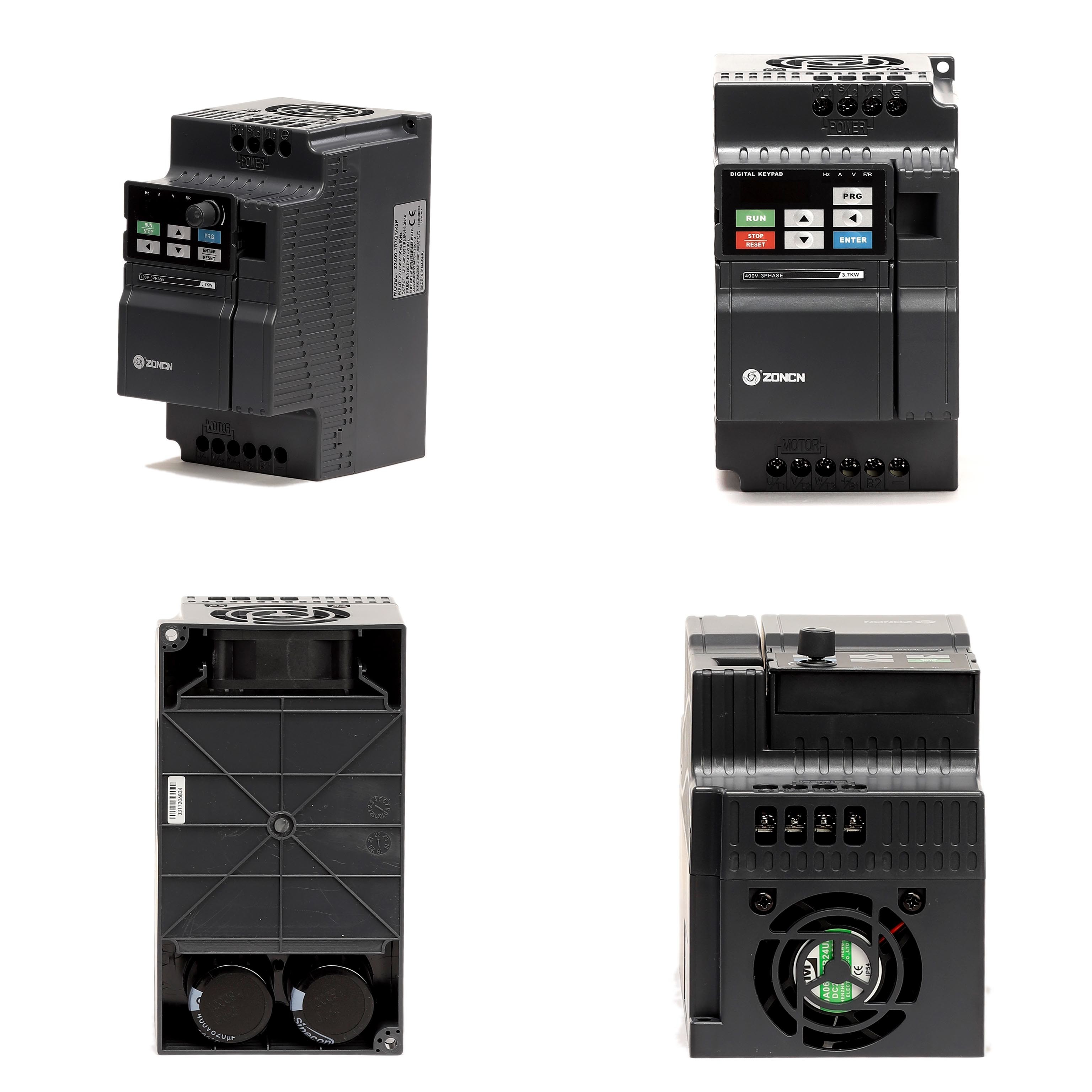 Low Voltage Frequency Drives Inverter Z2400-3R7G 3.7KW Vfd 400V For Washing Machine