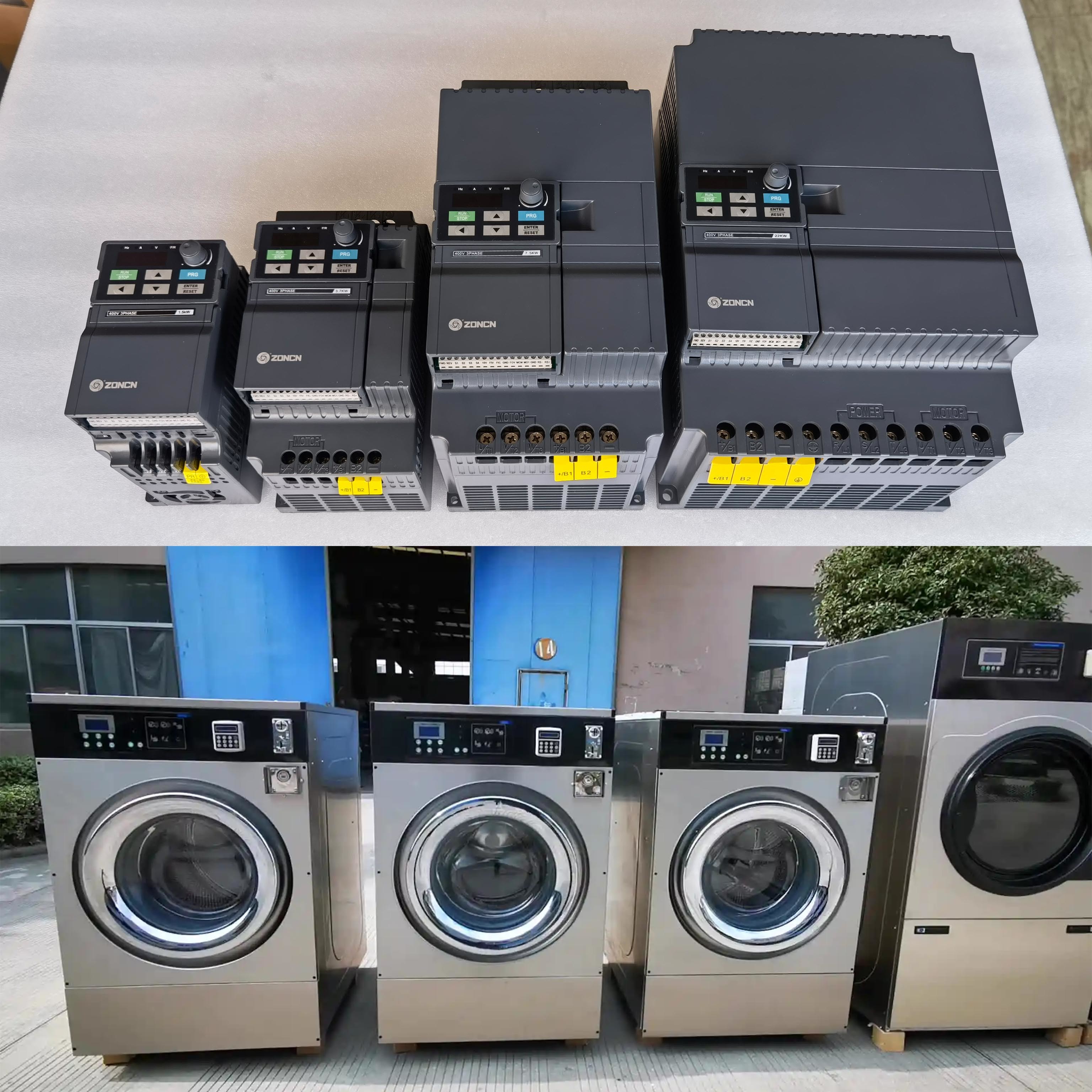 Low Voltage Frequency Drives Inverter Z2400-3R7G 3.7KW Vfd 400V For Washing Machine