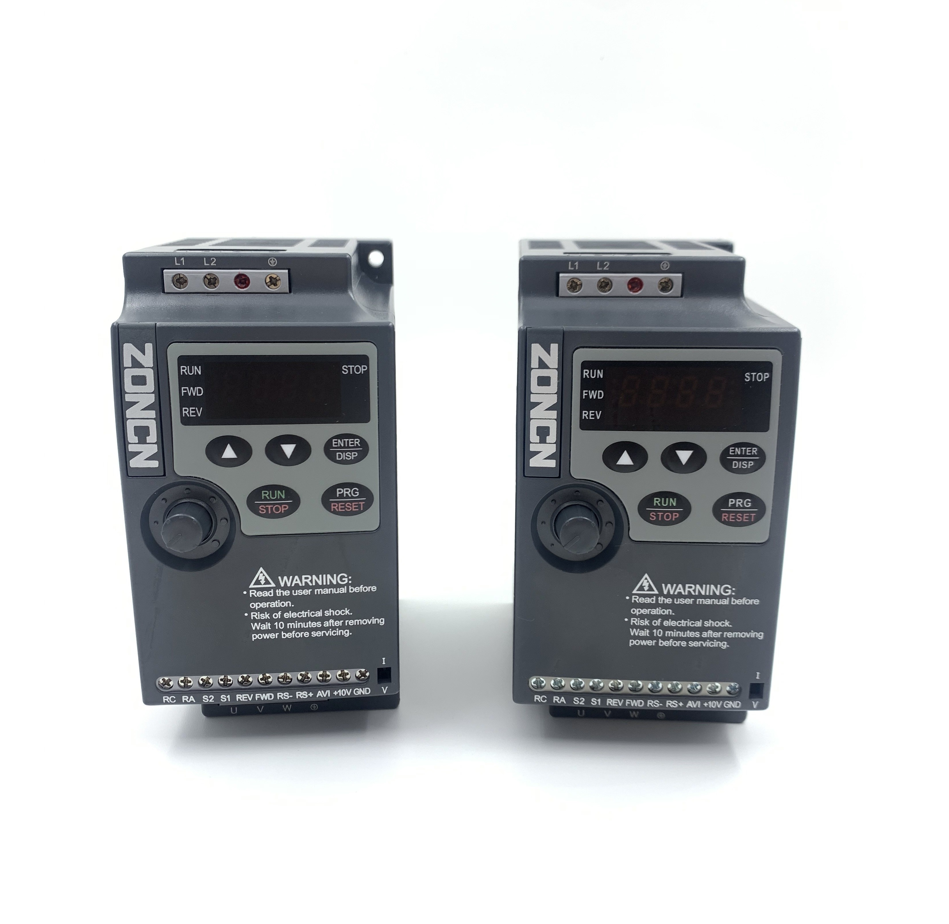 ZONCN Original NZ100-1R5G-2 VFD 220v Single Phase 1.5kw 2hp Variable Frequency Drive