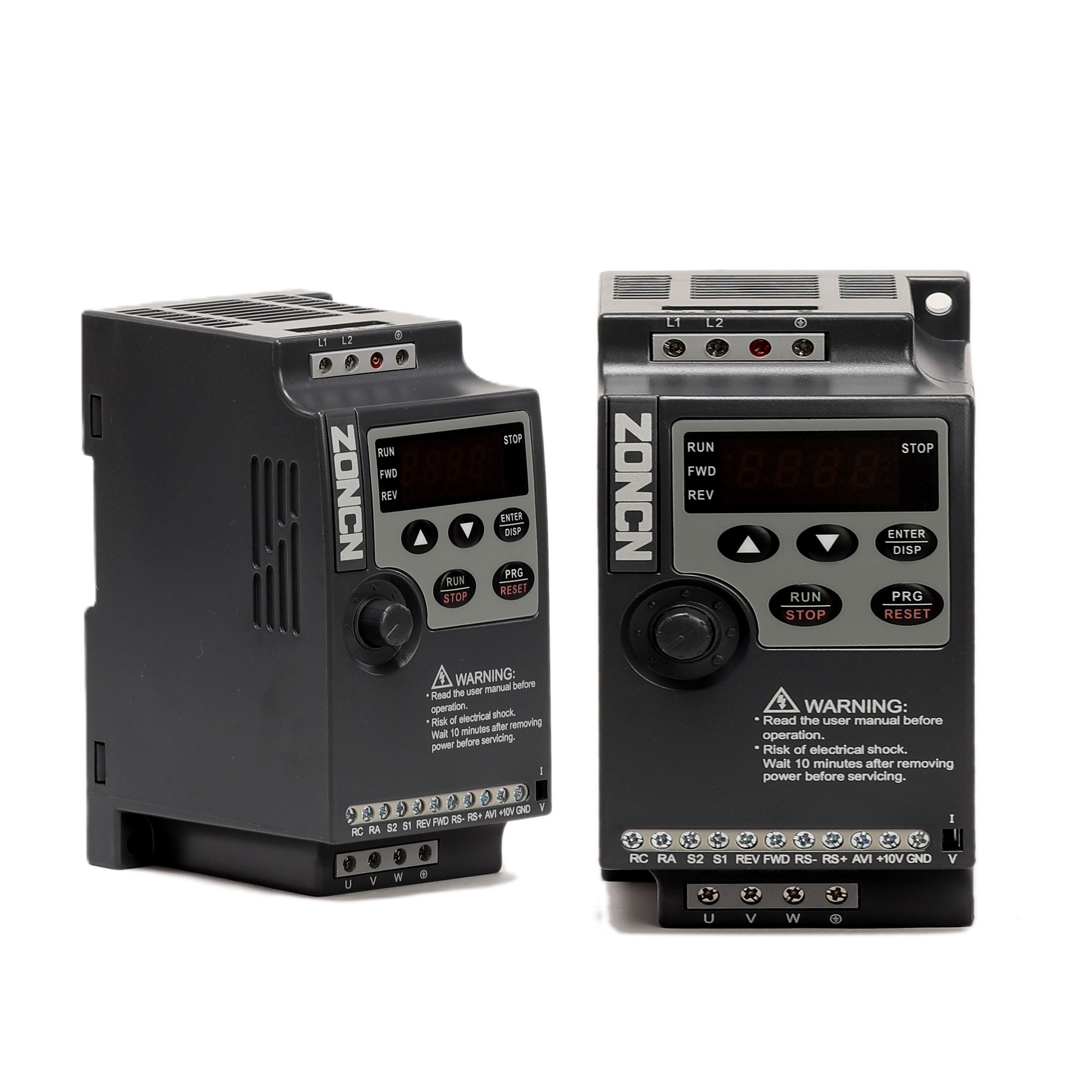 Original ZONCN NZ100-2R2G-2 VFD 220v 2.2kw 3hp Single Phase Variable Frequency Drive