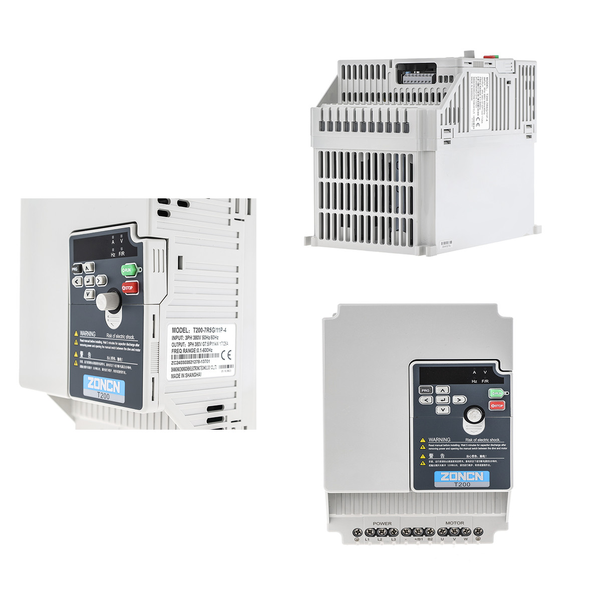 Variador De Frecuencia Inverter Vfd Drives With STO Low Voltage 380v 22kW