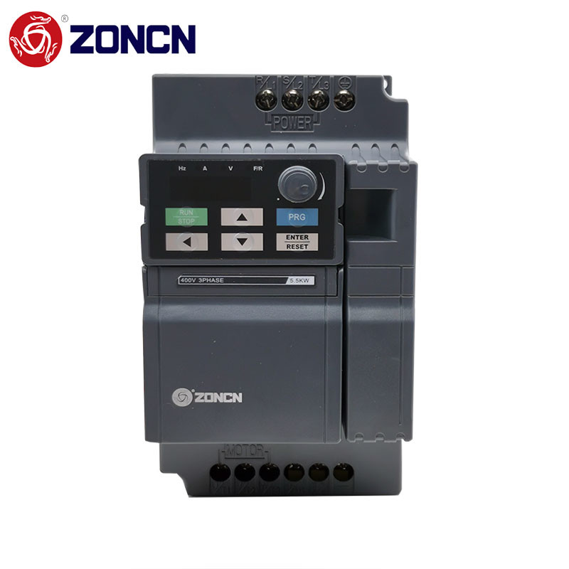 Low Voltage Drive 380v 3.7kw 5.5kw 7.5kw Variable Frequency Inverter From ZONCN Factory