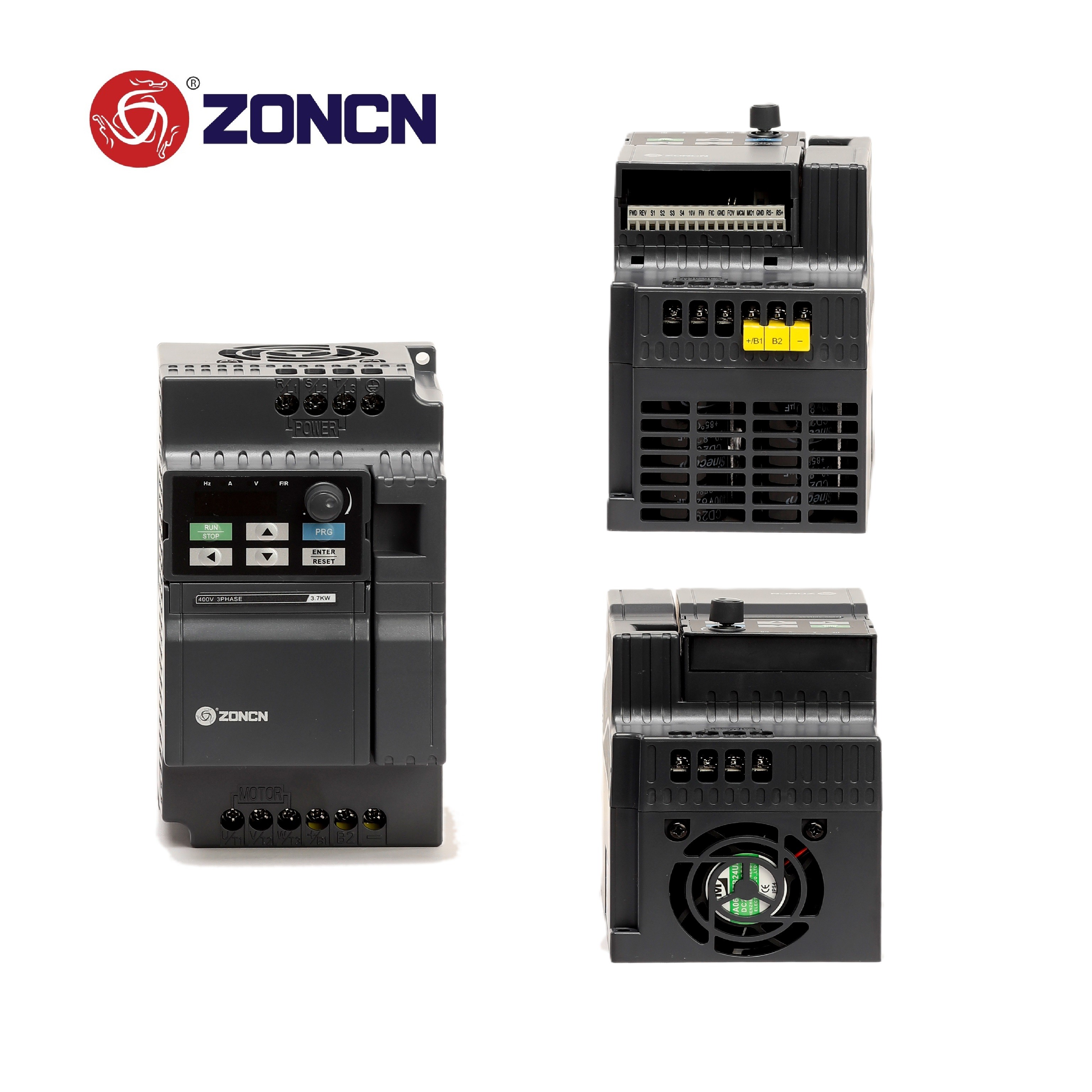Inverter ZONCN VFD 220v 380v 3phase Variable Frequency Drive 2.2kw 3.7kw 5.5kw