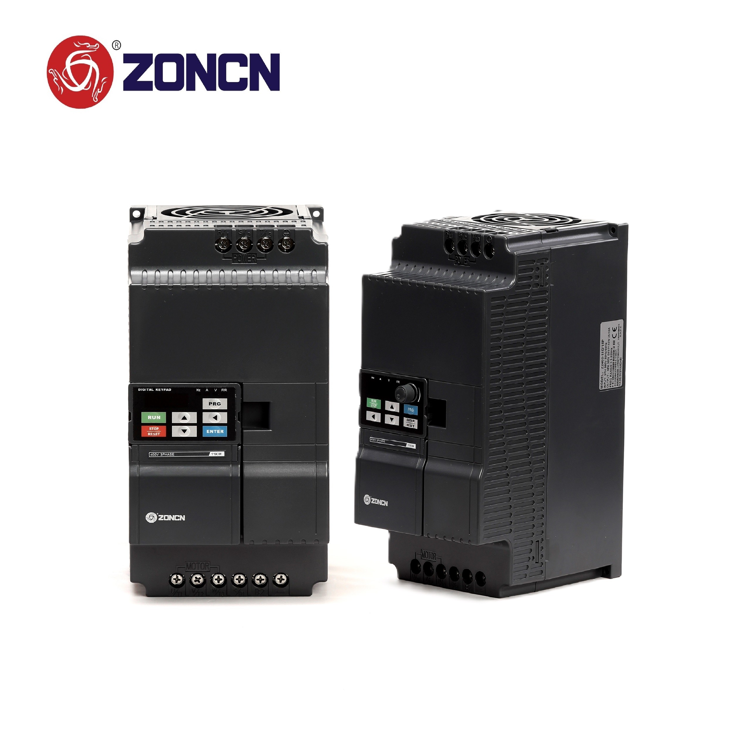 ZONCN VFD Inverter 5.5kw 7.5kw 11kw Variable Speed Drives 7hp 10hp 25hp Variadores