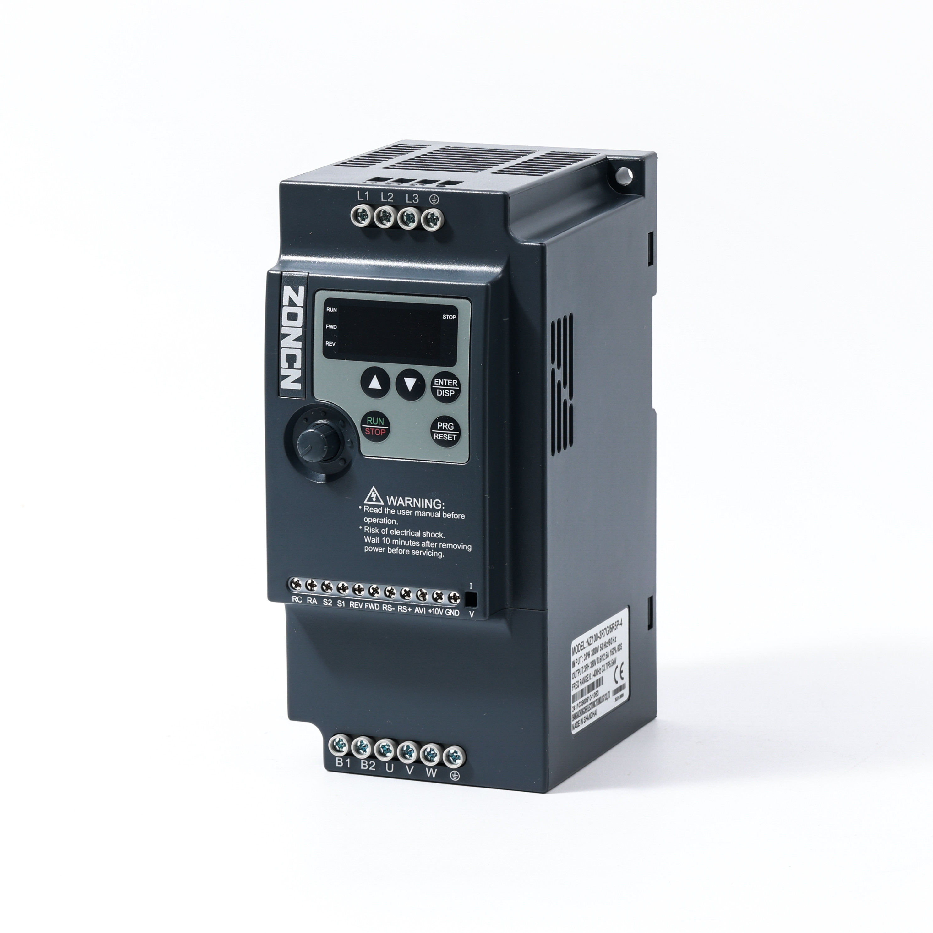 ZONCN Manufacturing Mini Inverter NZ100 Series VFD Drive 220v 380v 1hp 2hp 3hp 5hp