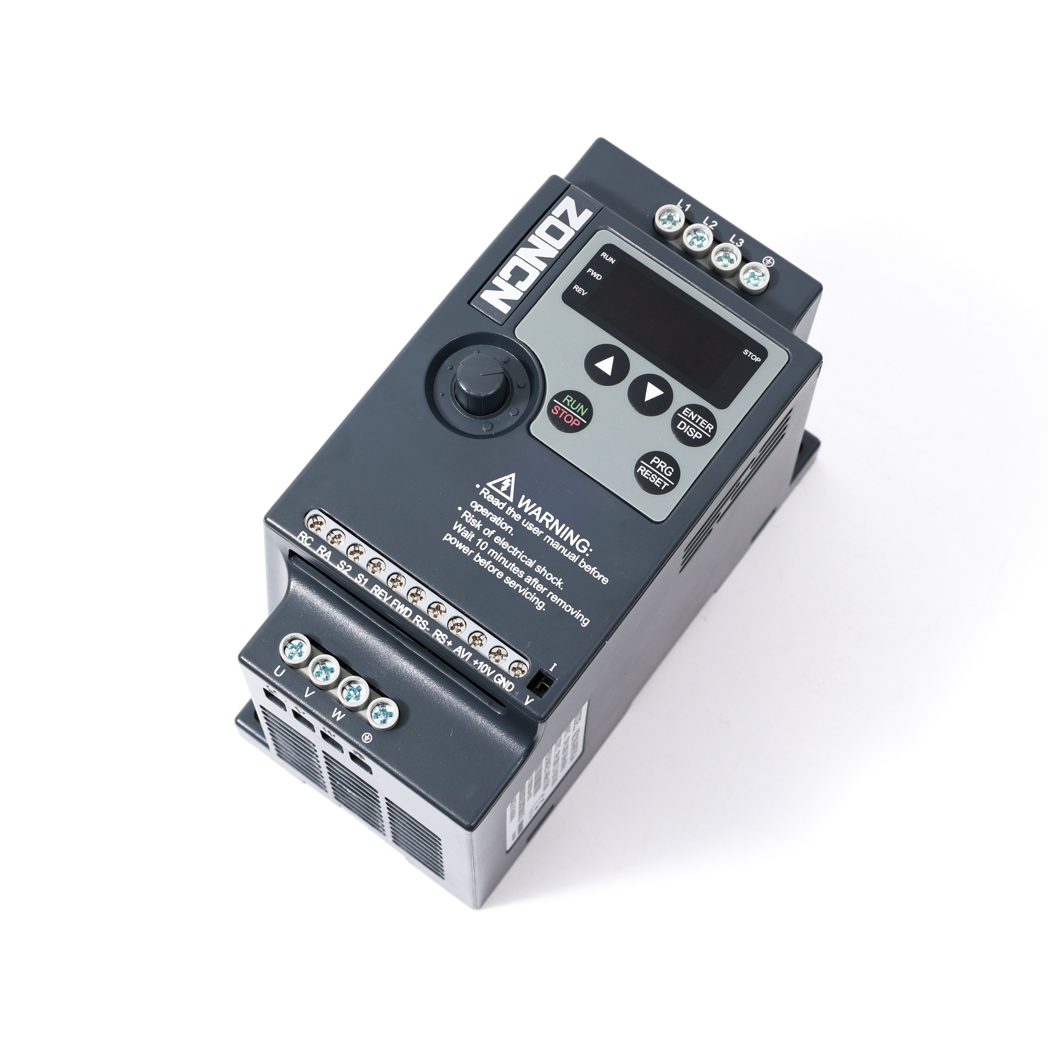 Mini Inverter NZ100-0R75G-2 VFD 220v Single Phase 0.75kw From ZONCN Factory