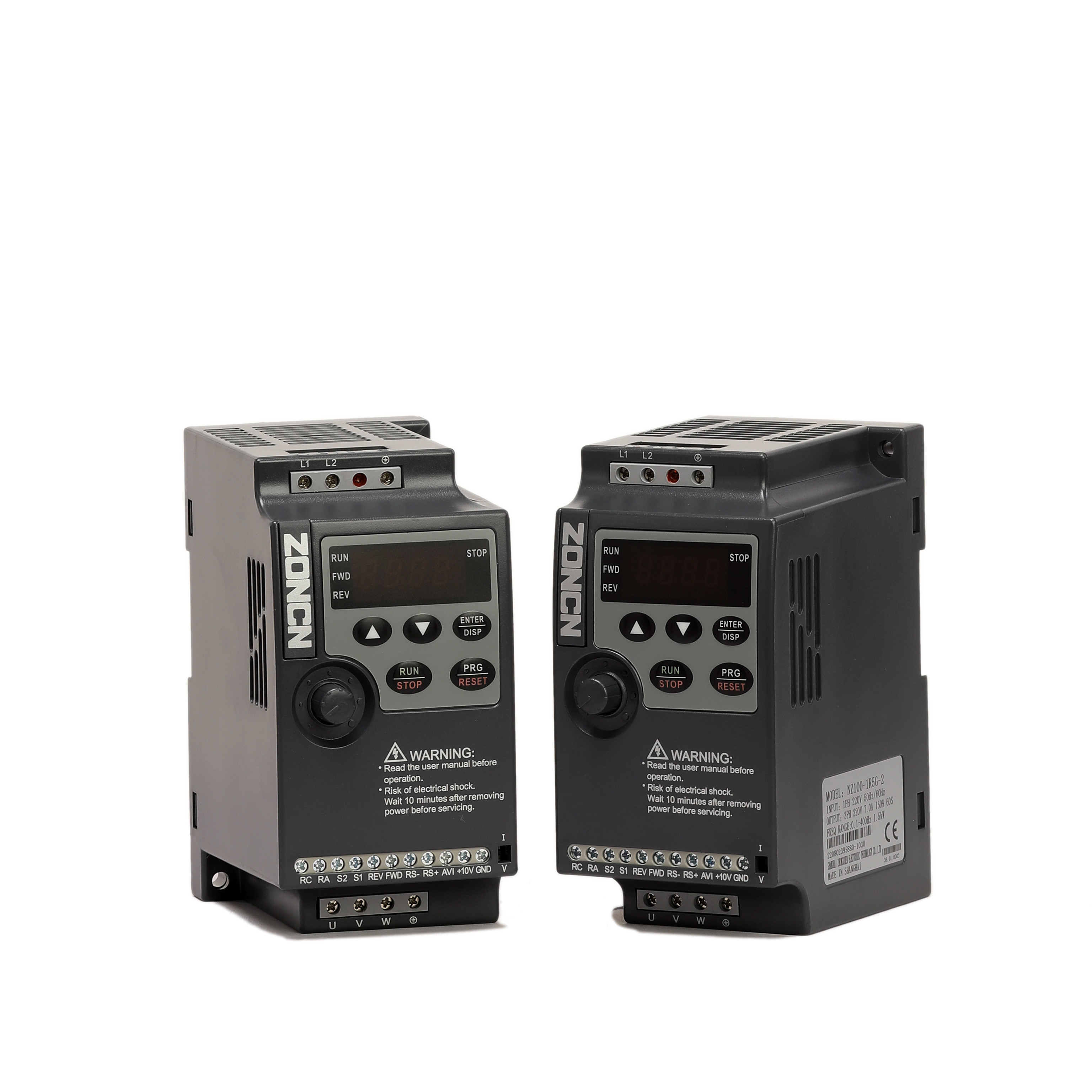 LOW VOLTAGE INVERTER SINGLE PHASE 1.5KW AC DRIVE VFD IP20 Variable Frequency Drive
