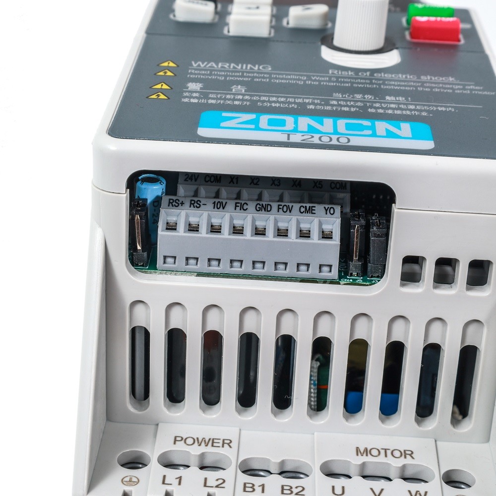 Low Voltage Inverter 1.5KW Variable Frequency Drivers 380V AC Drive Three Phase VFD for Small Pumps