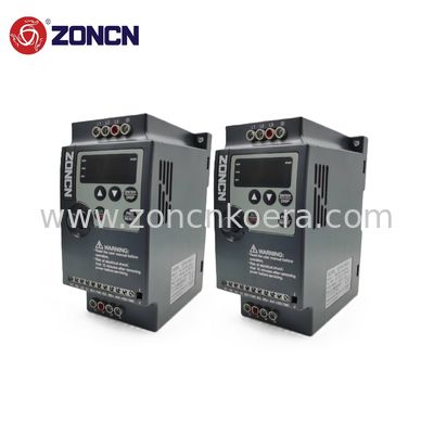 オリジナル ZONCN NZ100-2R2G-2 VFD 220v 2.2kw 3hp シングルフェーズ変速周波数ドライブ
